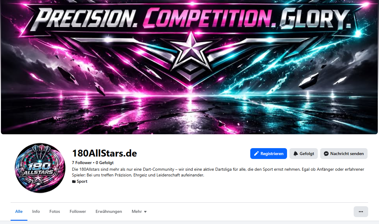 180AllStars jetzt auf Social Media vertreten!